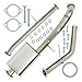 KAX Stainless Steel Cat Back Exhaust System Replacement for 2000-2005 Suburban 1500, 2001-2006 Yukon XL 1500 5.3L, 2006 Suburban 1500 5.3L, 2000 Yukon XL 1500