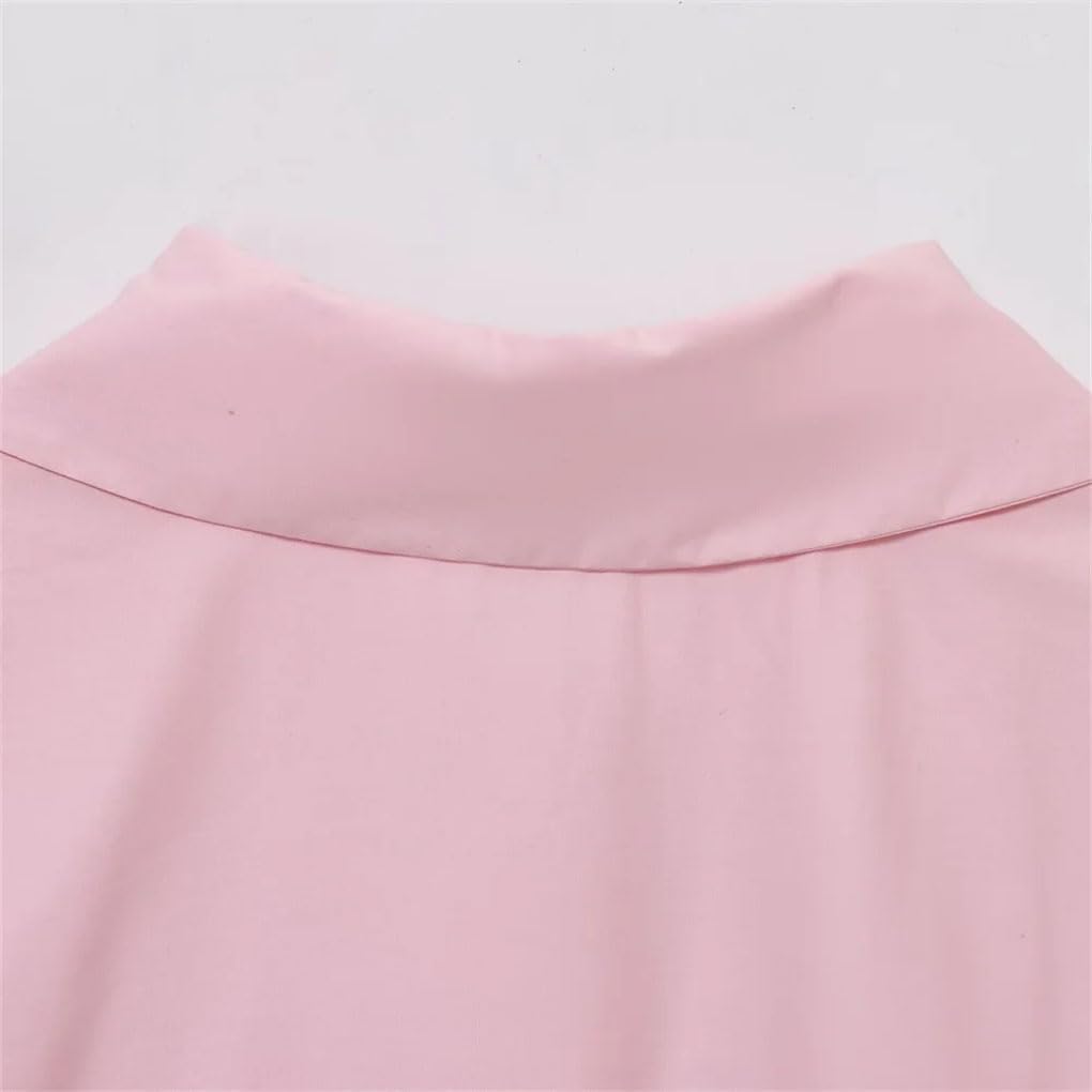 Women's Buttoned Puff Sleeve Shirt