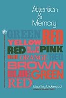 Attention and Memory (Pergamon international library of science, technology, engineering, and social studies) 0080187544 Book Cover