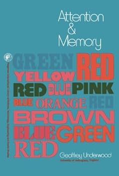 Paperback Attention and Memory Book