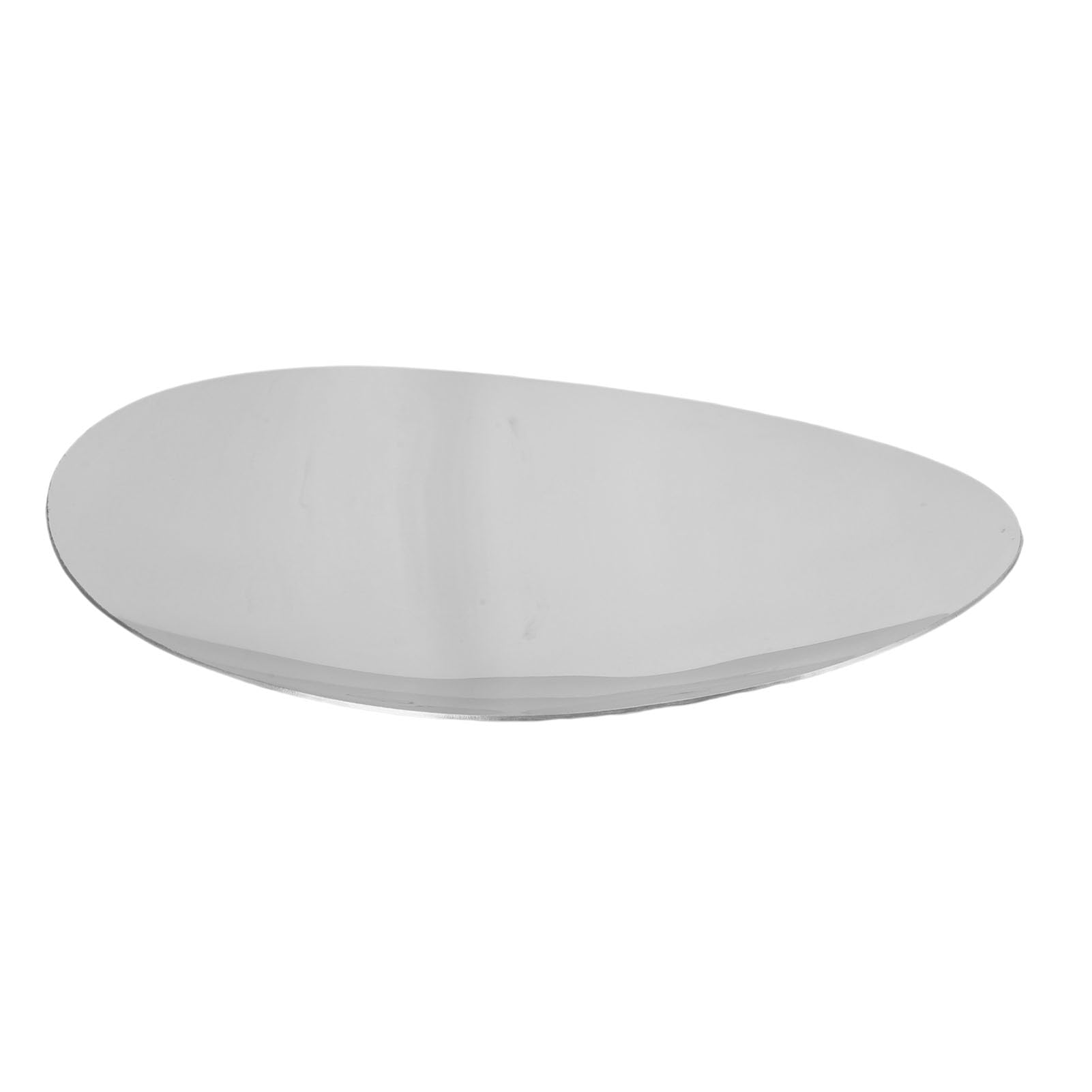 Serviertablett aus Edelstahl, Luxus Obsttablett für (L)