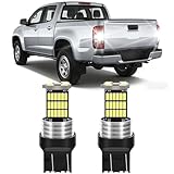 Telligible For Chevrolet Silverado 1500 2019 2020 2021 Customazation Brake Signal Bulb 6000K Cool White, Super Bright OEM Bulb, 360° Illumination, 12835REDB2 2pcs