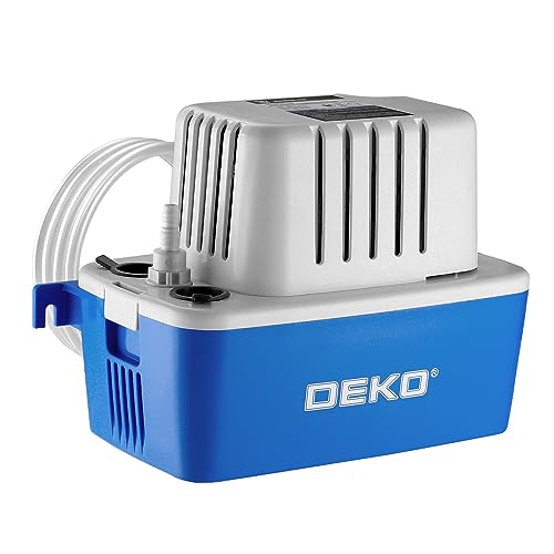 Condensate Pump for Dehumidifier AC: DEKOPRO AC Automatic Condensate Removal Pump for Furnace HVAC with Safety Switch Tubing