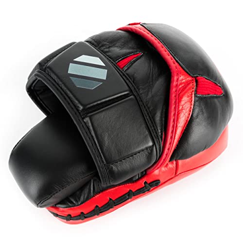 UFC PRO Perfect Curve Punch Mitts, MMA and Boxing Punching Mitts Kicking and Punching Hand Mitts - Thumbnail 6