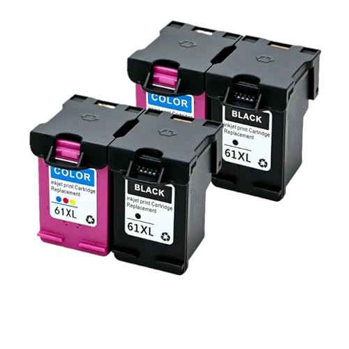 Cartouche d'encre 61XL compatible pas de blocage sur Deskjet 2050 Envy 4502