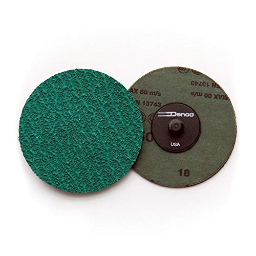 Roloc Grinding Disc Green 3 50-36 - 24 Grit - 25 Pack (24 Grit)