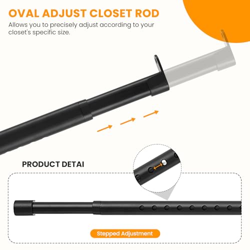 Tubo ovalado para closet 19 Imagen adicional