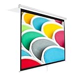 Pyle PRJSM7206 Universal 72-Inch Roll-Down Pull-Down Manual Projection Screen (42.5' x 56.6') Matte White