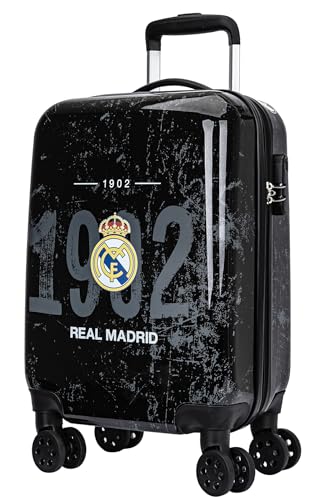 Real Madrid Maleta de Cabina Real - Colección Oficial 19 Pulgadas