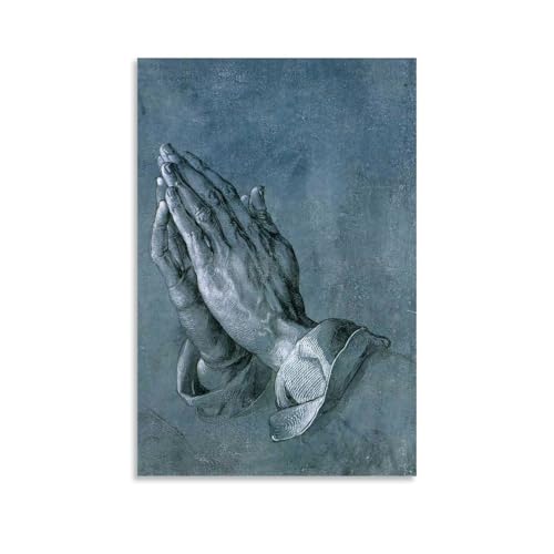 Dessin Mains En Prière poster Albrecht Dürer pour décoration murale chambre