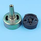7T Conjunto de embrague Juego de campana de transmisión de tambor Compatible con Honda GX25 GX25N GX25NT GX25T ULT425 UMS425 UMK425 Desbrozadora...