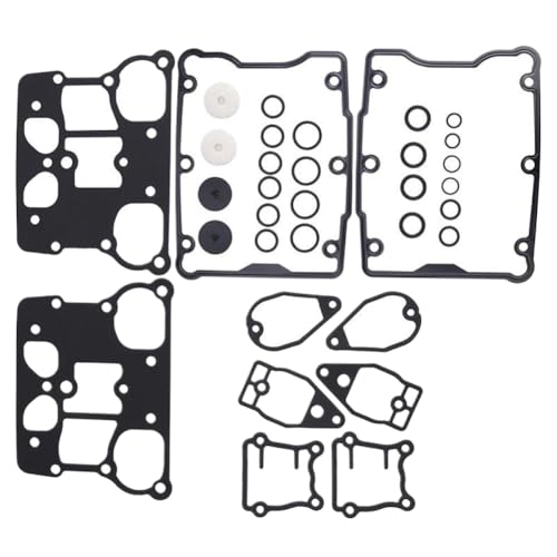 Kit de juntas de cilindro de motocicleta compatible con FLD FLTR FXSTD Softail 3