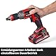 Einhell Professional Akku-Trockenbauschrauber TP-DY 18 Li BL + Magazine Power X-Change (18 V, Brushless, Tiefenanschlag, inkl. Magazinaufsatz, 2x Bit, E-Case, ohne Akku)