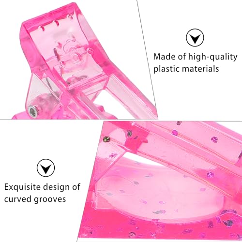 LIFKOME 12 piezas Clamp para uñas y clips para manicura miniatura 3