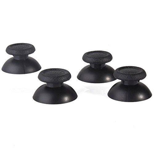 Replacement Thumbstick Joysticks and Silicone Thumb Stick Grips Cap Cover for PS4 Controllers, 8 Pack