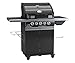 Produktbild RÖSLE Gasgrill BBQ-Station MAGNUM PRO G3 Schwarz, Grill mit 3 Edelstahlbrennern, extra Primezone und Back Burner, Garraumbeleuchtung, pulverbeschichteter Stahl, Version 2021