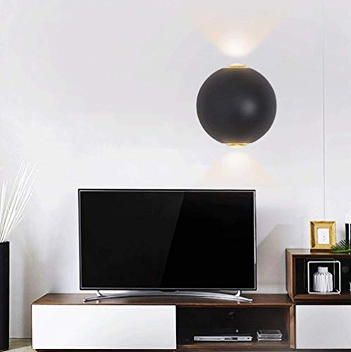 Wall sconce LED 10W éclairage bidirectionnel haut bas en aluminium durable - 3