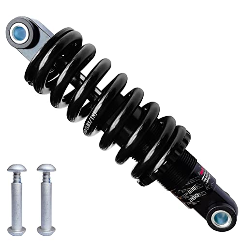 LvTu Vélo de Montagne Amortisseur Arrière Amortisseur À Ressort Hélicoïdal VTT Noir 125mm(4.9")/150mm(5.9")/165mm(6.5")/190mm(7.5") Suspension (Size : Eye-to-Eye 125mm/2000Lbs) Cover