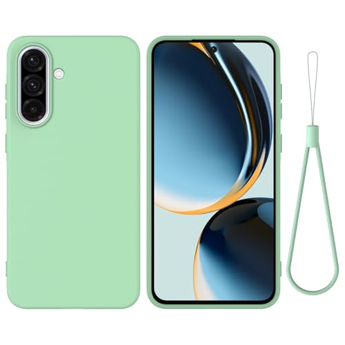 Easyshow Funda Compatible con Samsung Galaxy A37, Carcasa Silicona Samsung Galaxy A37 Suave Gel Rasguño y Resistente Teléfono Móvil Cover (Verde)