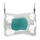 Cikonielf Hängematte für Ratten/Kleinnager, Hamster, Frettchen, Ratte - Grau, Leinen, L 14 x B 14 x H 18 cm