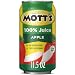 Mott's 100% Original Apple Juice, 11.5 Fluid Ounce Cans, 24 Count