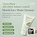 CKD Green Plum AHA·BHA Clay Mask Cleanser - All in One, Korean Face Wash + Makeup Remover + Gentle Scrub with Controls Sebum, Tightens Pores, Removes Blackheads. All Skin Types. 4.58 oz