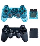  Gollec Wireless Controller Controller Controller Controller Controller Joystick kompatibel für PS2 Playstation 2 Double Shock