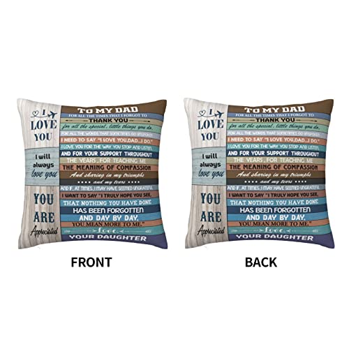 Gifts-for-Dad-Fathers-Day-Dad-Birthday-Gift-Dad-Gifts-from-Daughter-Birthday-Gifts-for-Dad-from-Daughter-Dad-Birthday-Gifts-Ideas-from-Daughter-Throw-Pillow-Covers-18x18-Inch