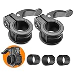 Mini Barbell Clips 1 inch I Multi-Size Adjustable Barbell Collar I 1 inch Barbell ClampsIQuick Release Weight Clips Pair of Locking for Dumbbell Bar