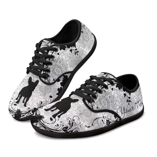 Unisex Custom Running Sneakers Walking Shoes Work Loafers Design Your Own Text/Name for Women Men