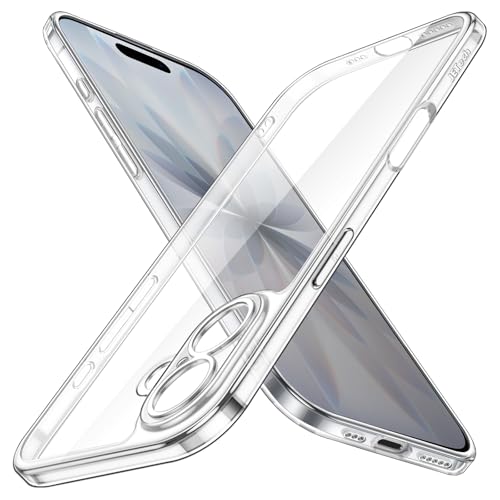 Image of JETech Slim Case for iPhone 17 6.3-Inch with Camera Lens Full Protection, Ultra-Thin Lightweight Clear Minimalist Protective Phone Cover (Clear)