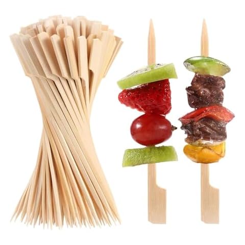 200 PCS Bamboo Skewers for Various Foods Cover