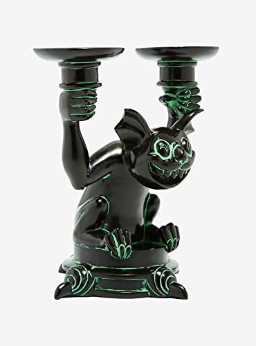 Disney Haunted Mansion Bat Statue Candle Holder #TOP1