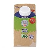 Centrale Del Latte Di Roma Latte Intero Biologico, 500 ml Conservare in frigorifero
