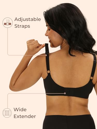 Image of Women Underwired Minimizer Bra with Adjustable Straps | Seamless and Invisible | Non-Padded Full Coverage and Breathable Bra | Light Minimising Effect