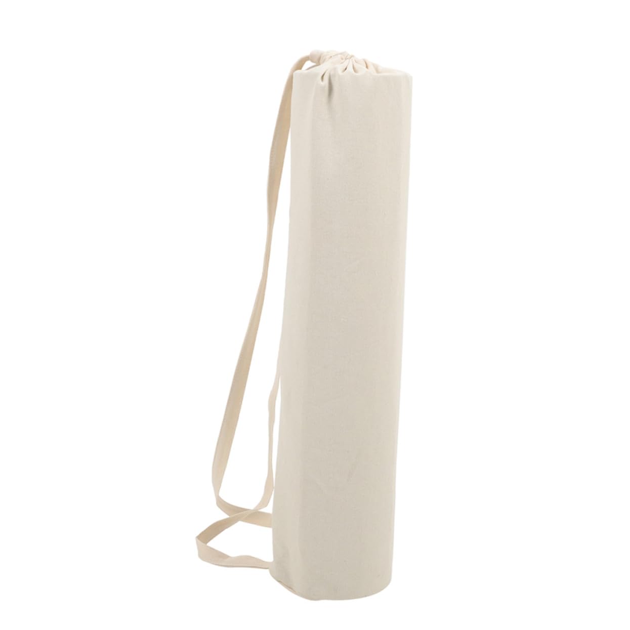 Bolsa de tela para esterilla de yoga Gatuida de gran capacidad en color beige deportivo 8