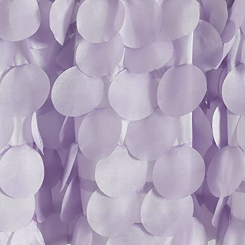 Lush Decor Gigi Window Curtain Valance, 14" L x 70" W, Lilac, W 14" x L 70" (1 Panels) - Image 3