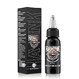 HAWINK Professionelle Tattoo Farbe Black Tattoo Ink Reines Schwarze 1 Flasche mit 1oz (30ml) TI203DE-30-001