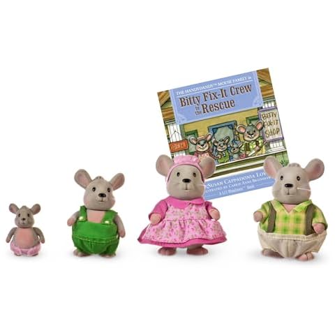 Li’l Woodzeez Handydandy Mouse Family Set Cover