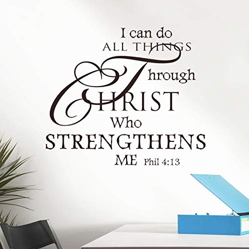 Vinilo decorativo con frase inspirational 9 x 21.7 in