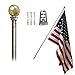 THE FLAG JOINT - USA 3x5ft Flag & 6ft Aluminum Pole Kit