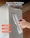 VEVOR Concrete Tools, Stainless Steel Flat Finishing Trowel, 10.9 x 4.4 in Concrete Cement Drywall Plastering Tile Masonry Construction Hand Tools with Handle for Apply, Spread, Flatten, Smooth,Polish