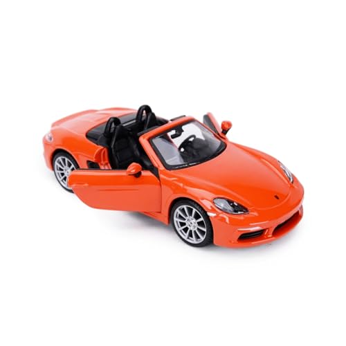 Modelo de Coche Bburago 1:24 Prosche 718-Boxster miniatura 2