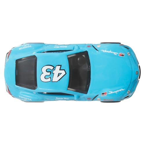 Image of Hot Wheels 2021 Toyota GR Supra Boulevard Vehicle, 1 Premium 1:64 Scale Sports Car, Full Metal Body Construction & Real Riders Tires, Toy for Collectors & Car Enthusiasts