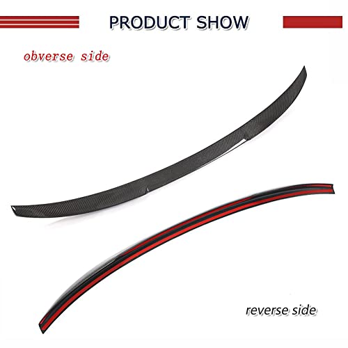 Real Carbon Fiber Trunk Spoiler Compatible with 2014-2020 Audi A3 S3 RS3 Sedan Custom Parts Rear Wing Lip Spoiler Body Kits Factory Outlet by JC SPORTLINE - Image 7