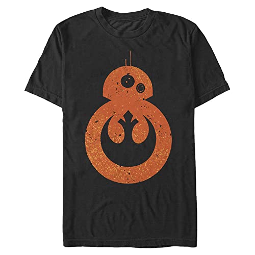 T-shirt Star Wars Rebel Eight pour homme en coton noir