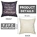 Fjfz Retro Vintage After All This Time Always Motivational Sign Inspirational Quote Cotton Linen Home Decorative Throw Pillow Case Cushion Cover for Sofa Couch, Gray Brown, 18
