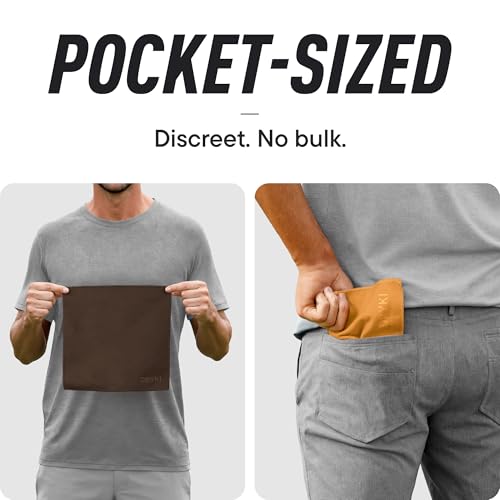 Image of DRYKI Pocket-Sized Sweat Towels - The Original Sweat Absorbing Handkerchiefs - Quick-Dry Microfiber Sweat Rags for Face, Hands, & Body - Men & Women - Gym, Sports, and Work (Western: 5 Pack)