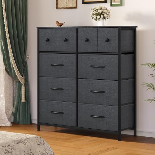 YITAHOME 10 Drawers Fabric Dresser, Dresser For
