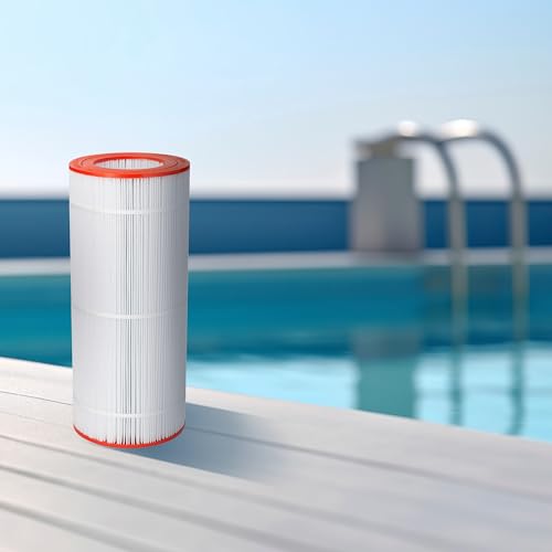Unicel C-9410 100 Square Foot Media Replacement Pool Filter Cartridge with 155 Pleats, Compatible with Pentair, American, Pac Fab, and Sta-Rite